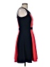En Focus Studio Color Block Red Cocktail Dress Size 6 - photo 4