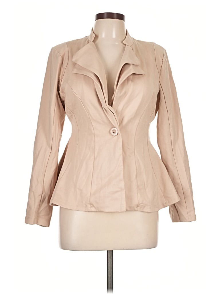 Hybrid & Company Jacket In Tan