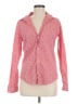 Frank & Eileen Polka Dots Pink Long Sleeve Blouse Size M - photo 1