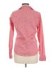 Frank & Eileen Polka Dots Pink Long Sleeve Blouse Size M - photo 2