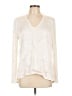 XCVI Ivory Long Sleeve Blouse Size L - photo 1