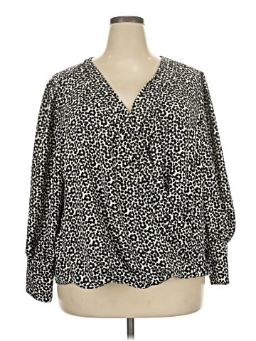 Halogen Long Sleeve Blouse (view 1)