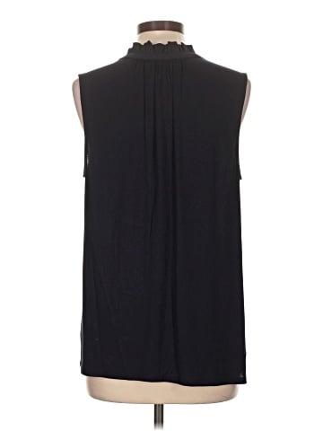Ann Taylor LOFT Sleeveless Button-Down Shirt (view 2)