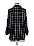 Forever 21 Plaid Black 3/4 Sleeve Button-Down Shirt Size M - photo 2