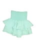 Arden B. 100% Cotton Solid Teal Skort Size XS - photo 1