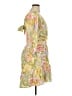 Express Floral Yellow Cocktail Dress Size XL - photo 4