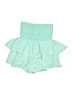 Arden B. 100% Cotton Solid Teal Skort Size XS - photo 2