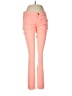Express Jeans Color Block Orange Jeans Size 6 - photo 1