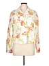 Lemon Grass Floral White Jacket Size L - photo 1