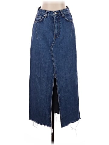 MNG Denim Skirt (view 1)