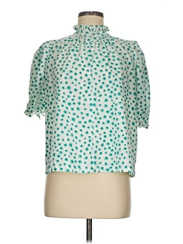 Rebecca Taylor Short Sleeve Blouse (view 1)