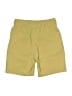 The Children's Place Solid Yellow Khaki Shorts Size 6 - photo 2