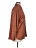 MNG 100% Polyester Brown Long Sleeve Blouse Size 8 - photo 4