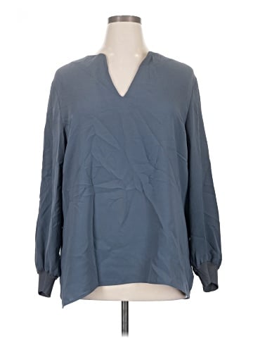 Lafayette 148 New York 3/4 Sleeve Blouse (view 1)