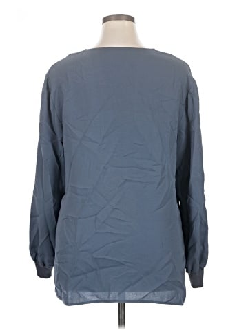 Lafayette 148 New York 3/4 Sleeve Blouse (view 2)