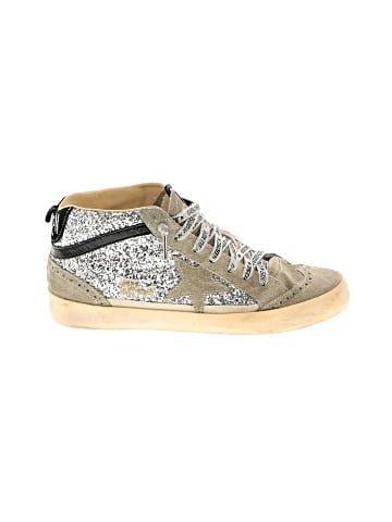 Golden Goose Midstar Glitter Sneakers (view 1)
