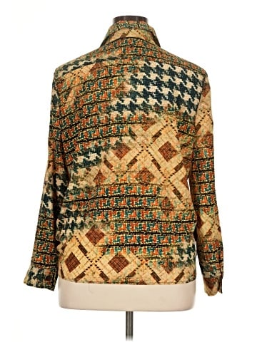 Roz & Ali Long Sleeve Blouse (view 2)