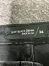 Just Black Black Jeggings Size 26 waist - photo 7