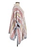 CAbi Print Multi Color White Poncho Size Med - Lg - photo 4