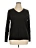 Roz & Ali 100% Acrylic Black Pullover Sweater Size XL - photo 1
