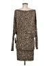 Stylewe Animal Print Brown Casual Dress Size M - photo 2
