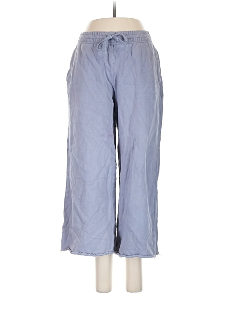 Pre-owned Girlfriend Collective Casual Pants In Blue