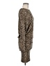 Stylewe Animal Print Brown Casual Dress Size M - photo 4