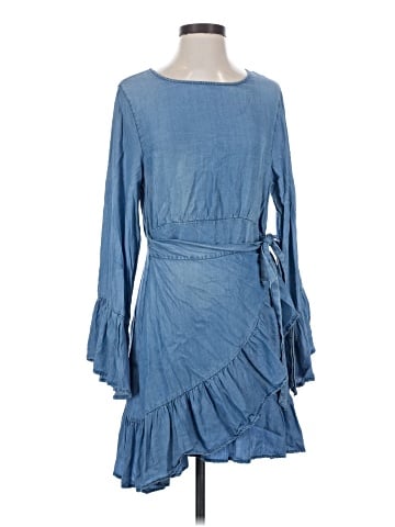 Blue Rain Casual Dress (view 1)
