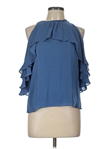 Alice + Olivia Sleeveless Silk Top (view 1)