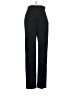 Giorgio Armani Solid Black Wool Pants Size 8 - photo 1