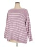 Croft & Barrow Purple Pullover Sweater Size 2X - photo 1