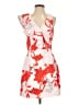 Shilla Print Orange Cocktail Dress Size S - photo 1