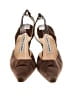 Manolo Blahnik Brown Heels Size EU 36 1/2 - photo 2