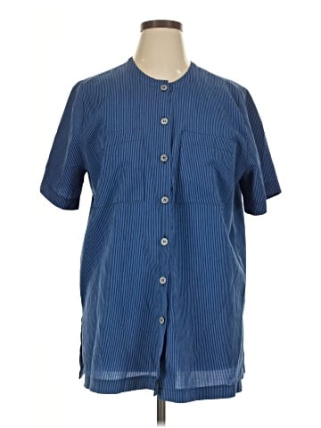 Kathie Lee Short Sleeve Blouse (view 1)
