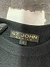 St. John Black 3/4 Sleeve Top Size S - photo 7