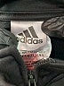Adidas 100% Recycled Polyester Black Track Jacket Size 4T - photo 3