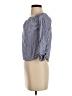 Popular Basics Blue 3/4 Sleeve Blouse Size S - photo 5