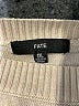 Fate Chevron-herringbone Tan Pullover Sweater Size 1XL - photo 7