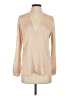 A.L.C. Tan Long Sleeve Blouse Size 2 - photo 1