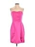 Alfred Angelo 100% Polyester Solid Pink Cocktail Dress Size 8 - photo 1