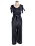 Rewind Stripes Blue Jumpsuit Size XL - photo 1