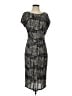 Max Mara Graphic Gray Cocktail Dress Size S (estimated) - photo 1