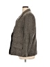 Max Studio 100% Polyester Chevron-herringbone Brown Gray Blazer Size 1X - photo 5