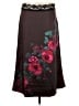 Free People 100% Polyester Floral Burgundy Formal Skirt Size M - photo 1