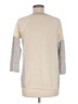 Design History 100% Cashmere Color Block Gray Cashmere Pullover Sweater Size M - photo 2