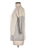 Design History 100% Cashmere Color Block Gray Cashmere Pullover Sweater Size M - photo 5