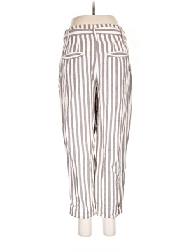 Madewell Striped Linen-Blend Paperbag Pants (view 2)