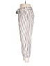 Madewell Stripes Silver Linen Pants Size 6 - photo 5