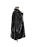 Zara Solid Black Raincoat Size M - photo 4
