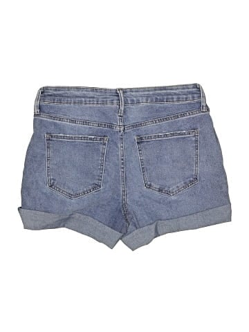 New York & Company Denim Shorts (view 2)